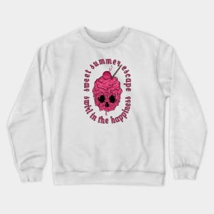 delicious sweet skull Crewneck Sweatshirt